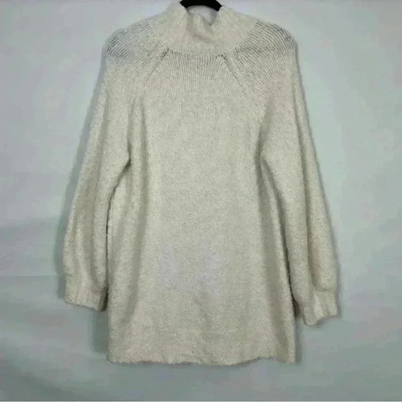 Aerie Wool Mix Knit Mock Neck Sweater - Picture 5 of 9